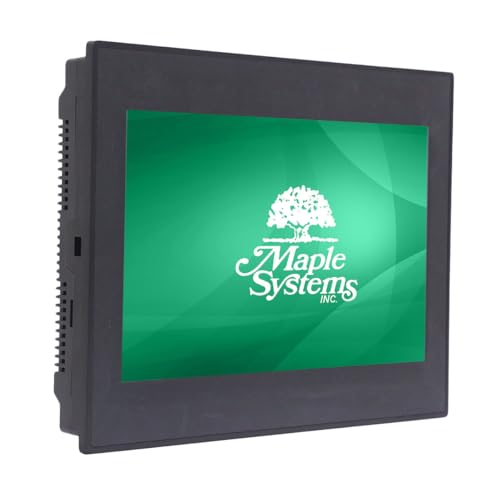 Image of HMI + PLC Combo, 10.1 inch Touchscreen Display, Add up to 5 I /O Modules (Sold Separately), HMC4101A-M, C1D2, Maple Systems, Free All-in-One Configuration and Programming Software