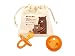 Sweetie Rubber Pacifier Natural Rubber Pacifier Rounded 1 Count Original Natural Rubber Pacifier (6-12 Medium)