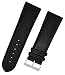 Produktbild Uhrenarmband supersoft breit Kalbleder Farbe und Stegbreite wählbar (Schwarz, 18mm - L)