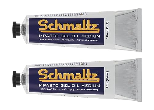 Schmaltz Oil Impasto Gel Medium 2 Pack
