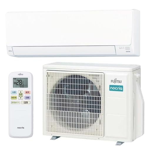 富士通 18畳用 200V 2018年製 ノクリア nocria エアコン おもに18畳 富士通 Xシリーズ 2025年モデル