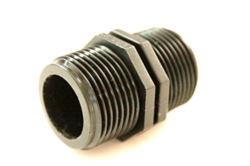 2er Filtergehäuse Set 10 Zoll mit 3/4" Anschluß inkl. Wandhalter, Sedimentfilter, Aktivkohlefilter und Verbinder Muffen - Wasser Brunnen Pumpenfilter Hauswasserwerk