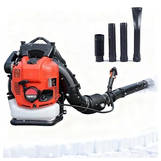 High-Power Cordless 4-Stroke Leaf Blower