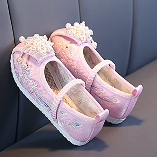 Girls Bottomed Embroidered Sandals Fashionable Costume Children Performance Children Embroidered Water Sandals for Kids3