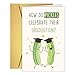 Funny Pickle Pun Graduation Card for Him Her, Humorous Congratulation Grad Cards for Brother Sister Bestie Friends Son Daughter, Joke Pickle Relish the Moment Graduation Cards