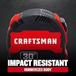 CRAFTSMAN® 30 ft. Compact Easy Grip Tape Measure (CMHT37445S)
