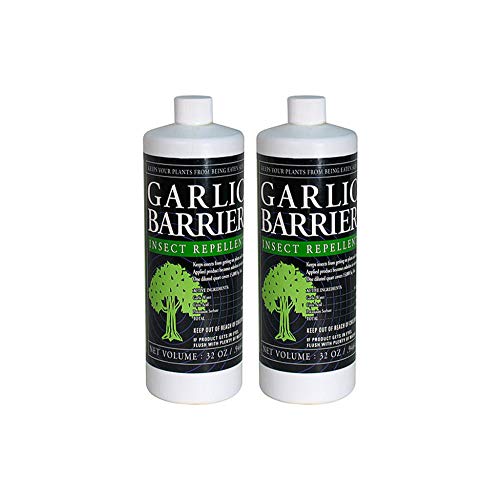 Garlic barrier insect repellent liquid bundle (32 ounces) (2 item…