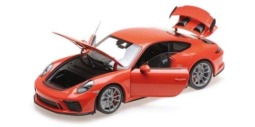 Amazon | ☆ ミニチャンプス 1/18 ポルシェ 911 GT3 2017 オレンジ