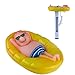 Thermomètre de piscine flottant N/O - Relax Man - Thermomètre flottant pour piscine - Thermomètre de jacuzzi - Durable - Avec corde - Pour piscines, jacuzzis, spa