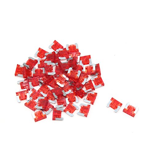Fusible voiture 10A rouge style mini lame pour solutionner les pannes de phares et de radio
