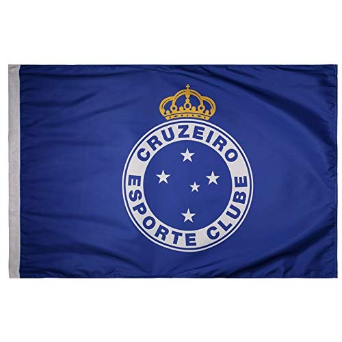 BANDEIRA CRUZEIRO ESPORTE CLUBE 2 PANOS 0,90 X 1,30M