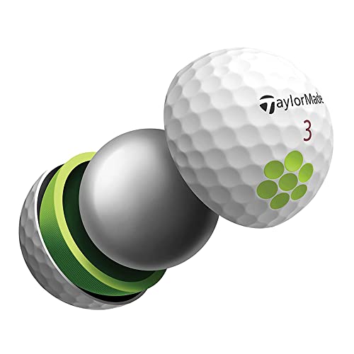 TaylorMade Tour Response, Logo Golf Balls, Personalized Golf Balls, Custom Golf Balls (Set of 12)