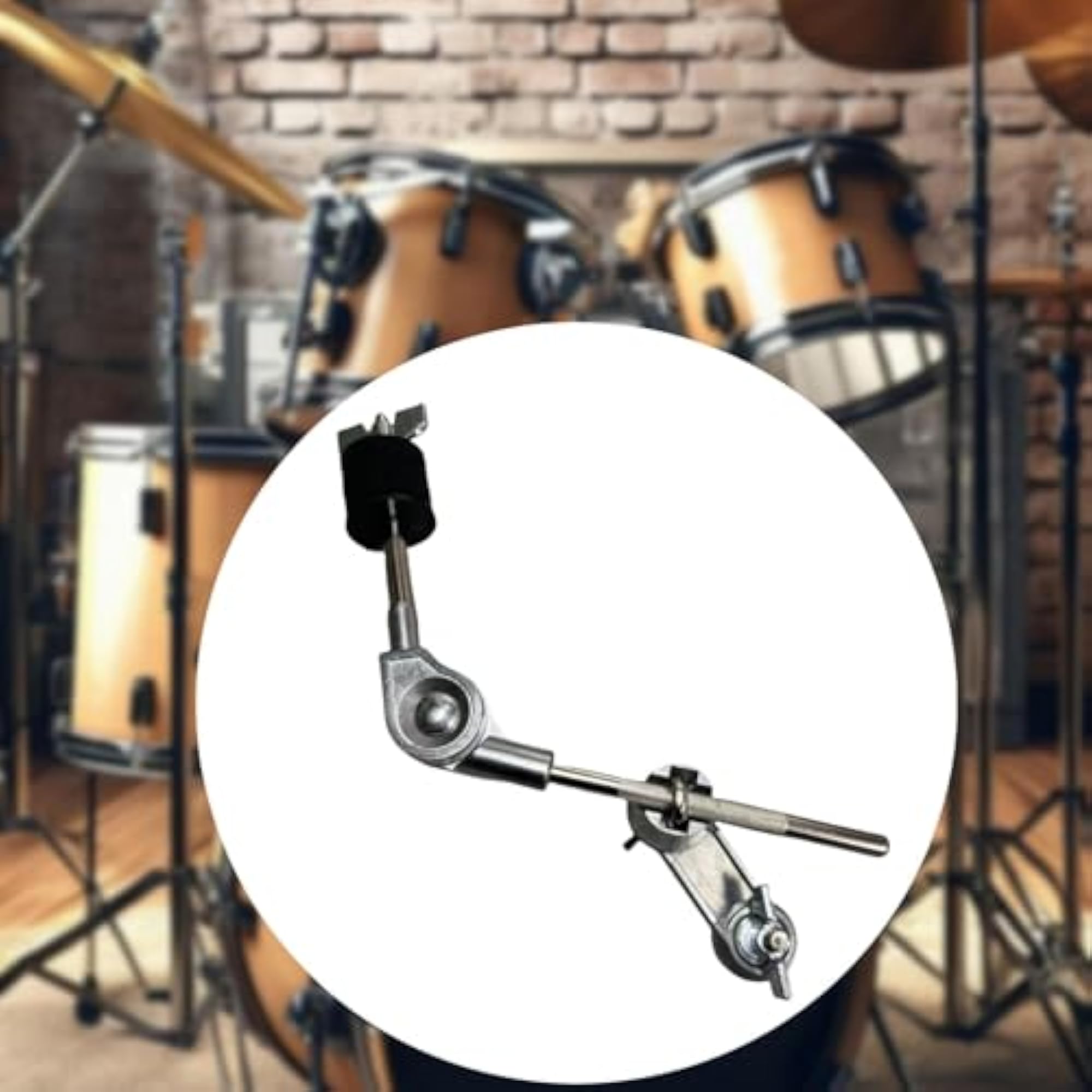Cymbal Attachment Clamp Holder for Percussion Instruments