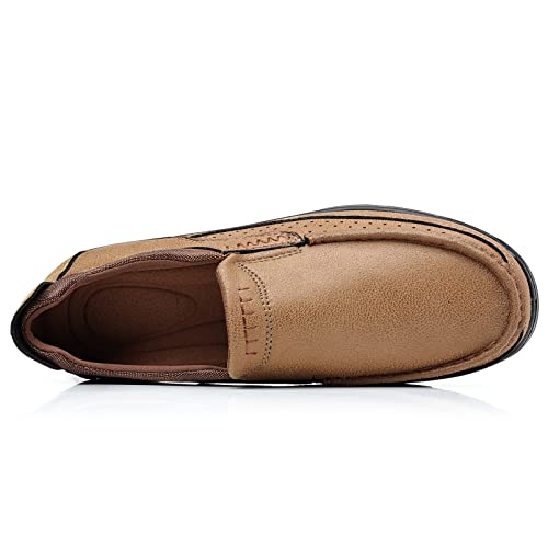 Image of Coramtty Men's Slip on Loafers Casual Shoes Soft Lightweight Slippers Breathable Comfort Dress Shoes for Male Walking Flat Outdoor