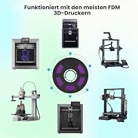 IEMAI ASA Filament 1.75mm 1Kg, 3D Drucker Filament ASA Violett, UV-beständig, Hitzebeständig, Maßgenauigkeit+/-0,02mm – Ansicht 6