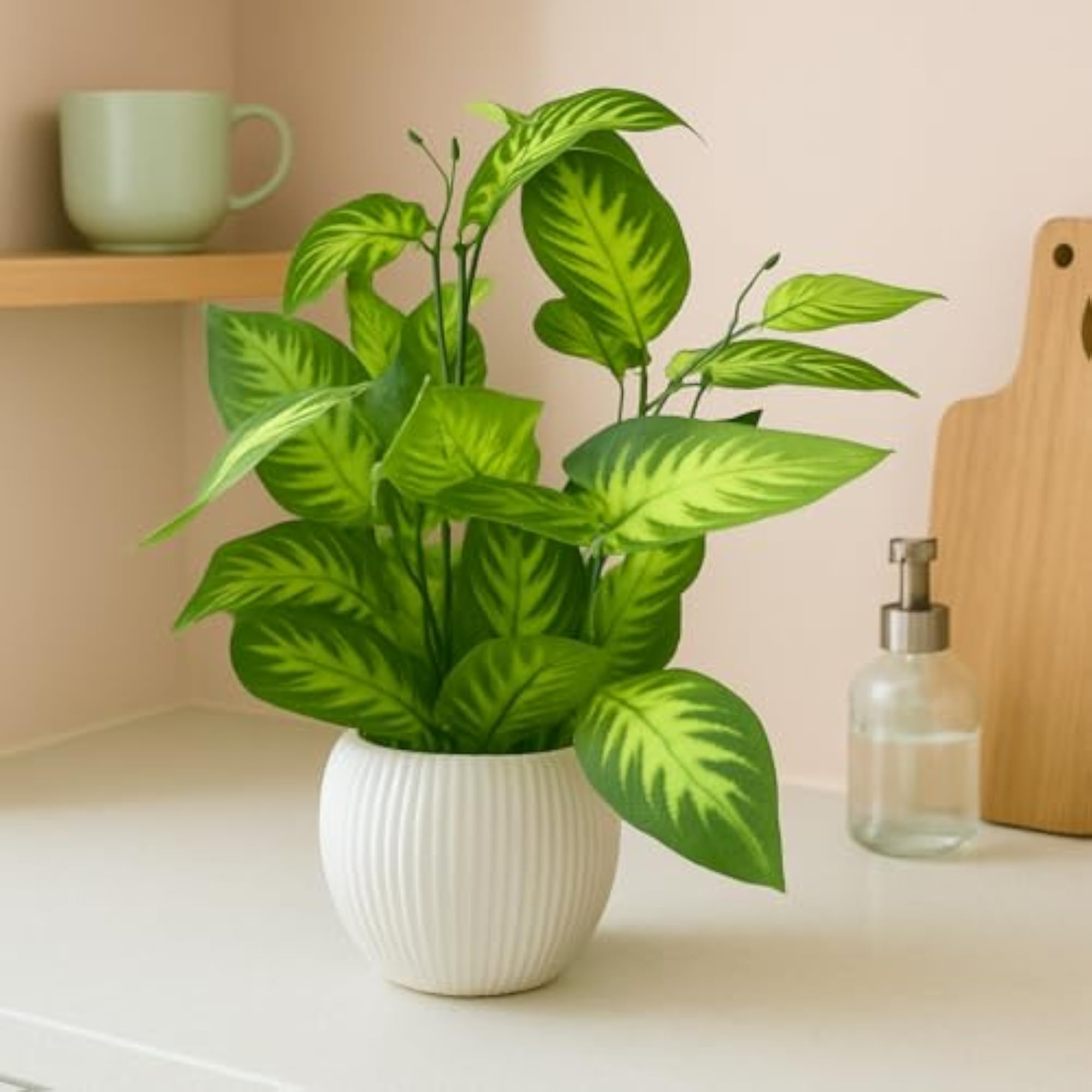 Artificial Potted Plant, Green Decor for Home