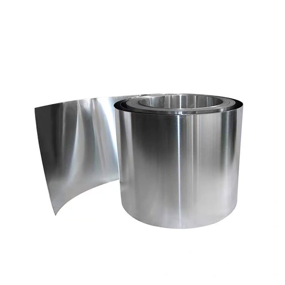 Taśma z blachy, długość 5M aluminiowa 1060 cewka Folia Cienka płyta Metalowe materiały wodoodporne Radiator Formowanie Grubość podkładki: 0,6 mm(0.6mm*40mm*5m)