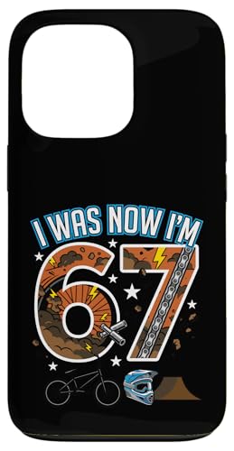 7�΂̒a���� I was 6 Now I'm 7 Six Seven 67 BMX Biking �X�}�z�P�[�X iPhone 13 Pro �p