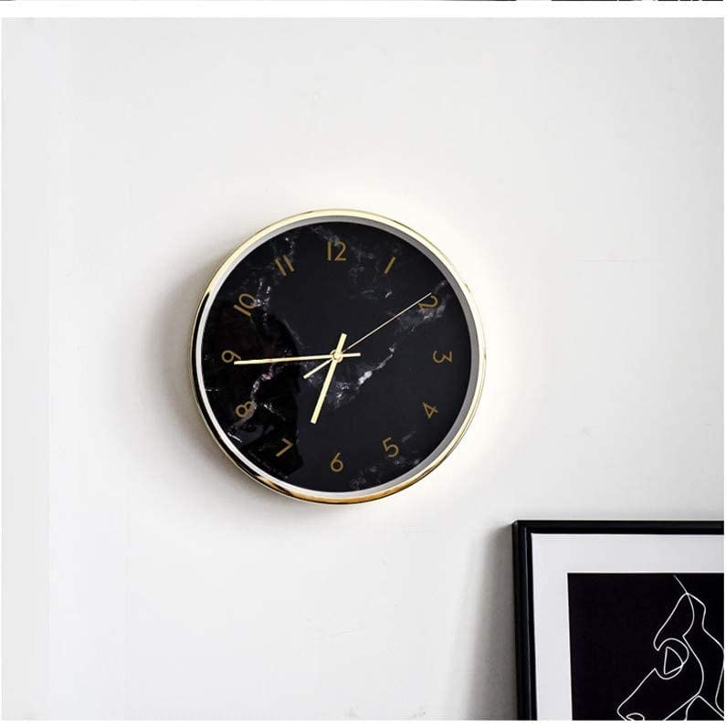 Horloge de couloir domestique aspect marbre chic et moderne - 7