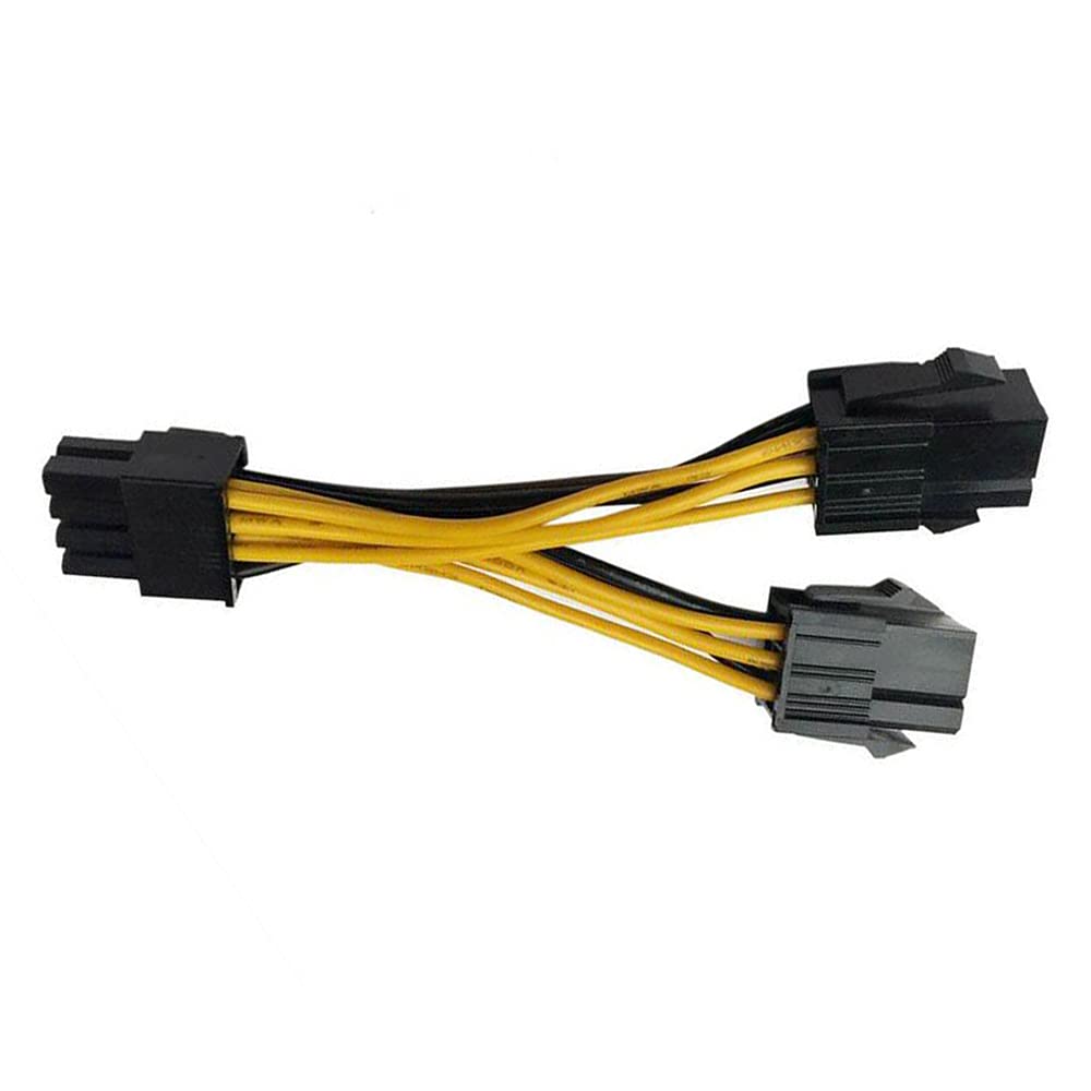 Zahara PCIE VGA Kabel zasilający do NVIDIA Dual 6 Pin żeński 8pinowy męski