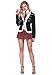 JJ-GOGO Adult Naughty School Girl Costume Sexy 4 Piece Student Uniform Set (1092,M)