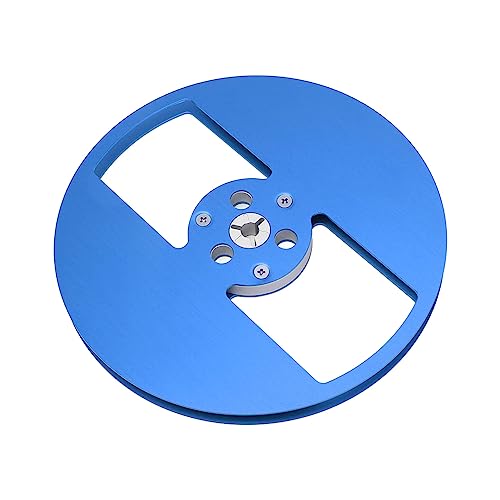 Carretel de Captação de Carretel Aberto, Carretel de Fita Vazio Profissional 1/4 7 Peças de Máquina