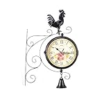 [MUDO MOVIMIENTO DEL RELOJ] === El movimiento del reloj de alta calidad garantiza un rendimiento suave, silencioso y estable. Nuestro reloj de pared funciona en silencio. No molestará a las personas que lo rodean, ni creará un ambiente tranquilo y pacífico.