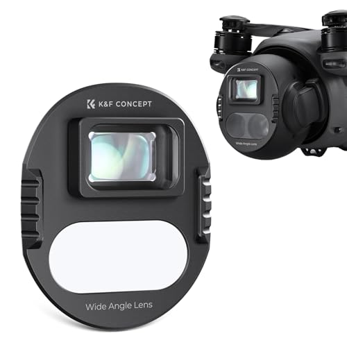Image of K&F Concept Wide-Angle Lens Compatible with DJI Mavic 4 Pro Drone Camera Lens Accessories,108 Shooting Range, Capture Expansive Landscapes, Multi-Coated HD Optical Glass