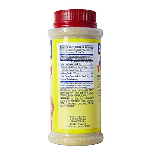 Goya Adobo All Purpose Seasoning with Pepper Extra Large 28 oz Shakeable Canister