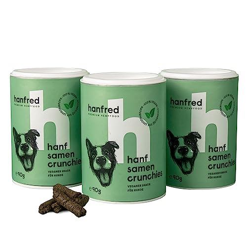 Produktbild von Hanfred Hanfsamen Crunchies - 3 x 90 g