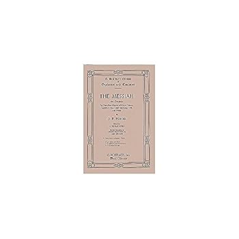 Sheet music G. Schirmer The Messiah (Standard) Book