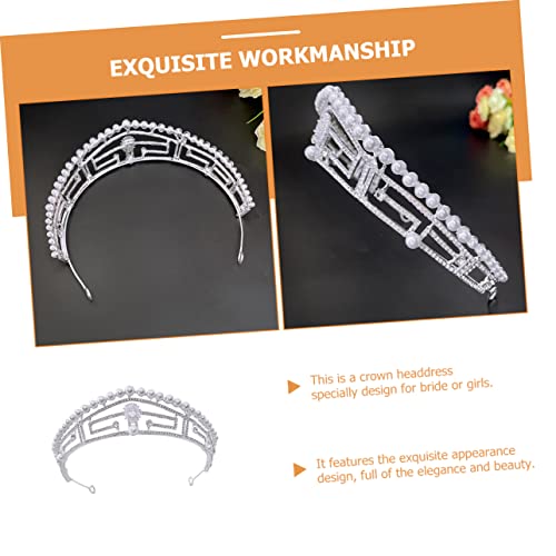 Tiara de boda para novia que soluciona la falta de brillo en accesorios de pelo 7