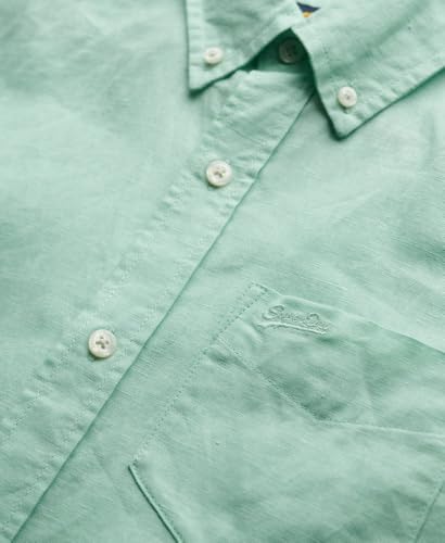 Chemise Superdry Chemise à manches longues en lin et coton EU - vue 6