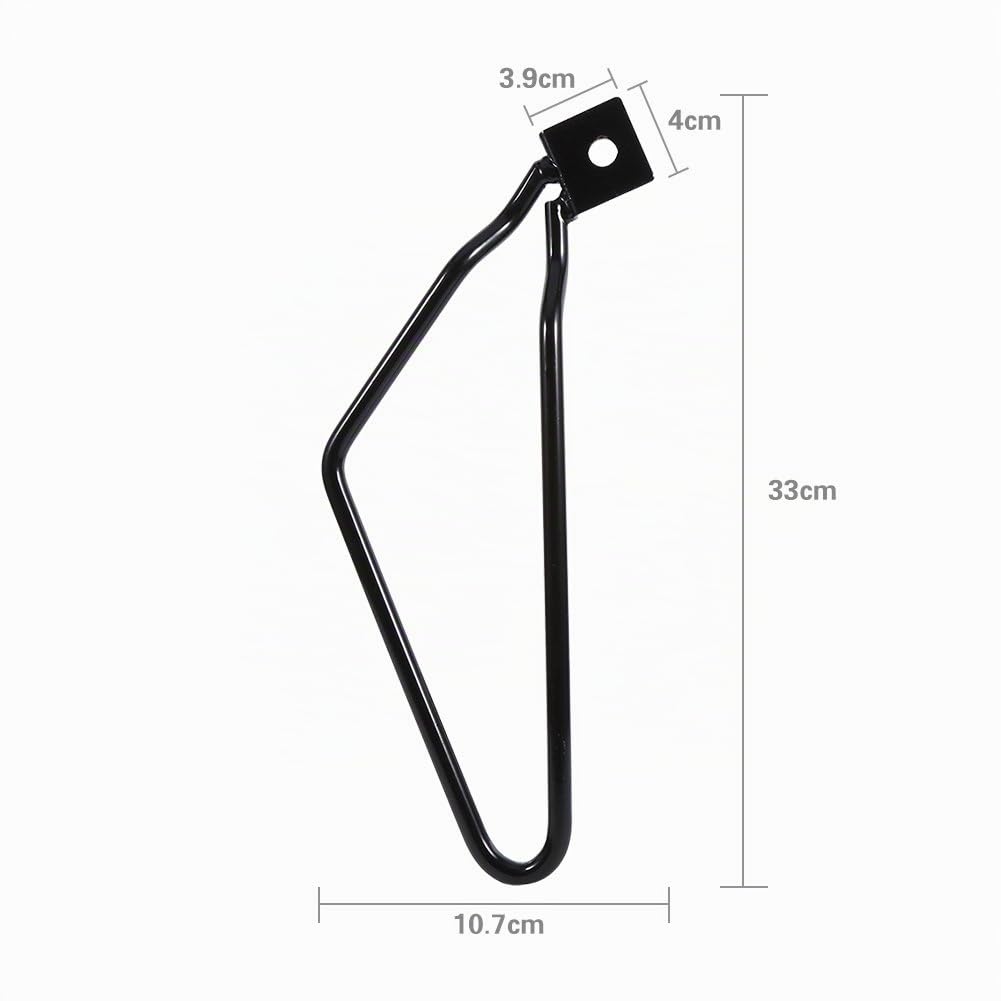 1 Pair Motorcycle Saddlebags Brackets, Saddlebag Bracket Support Guard Support Bar for XL8831200 HD14501584 (Black)