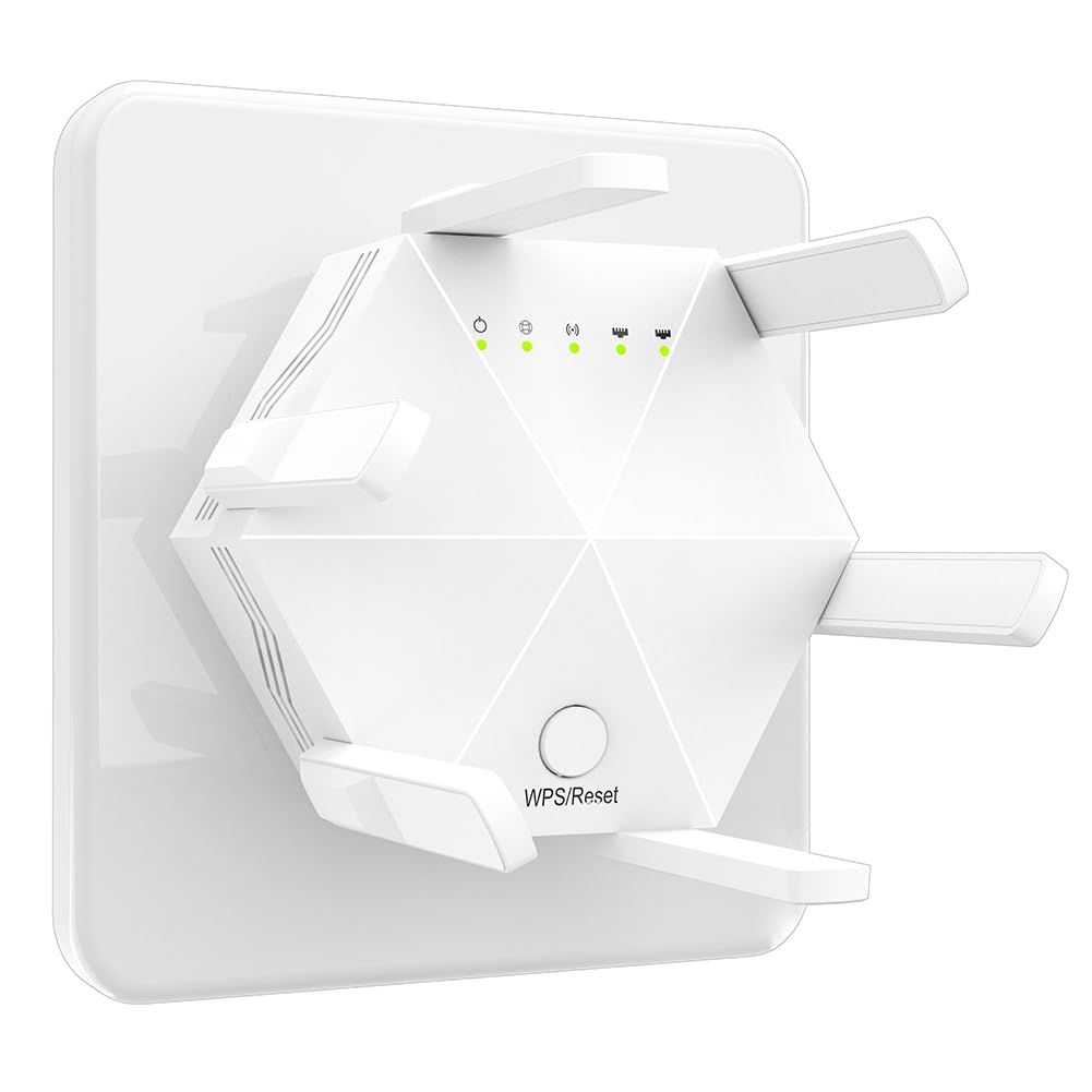 Répéteur de Signal WiFi, Haut débit Double Bande 1200 Mbps Amplificateur
