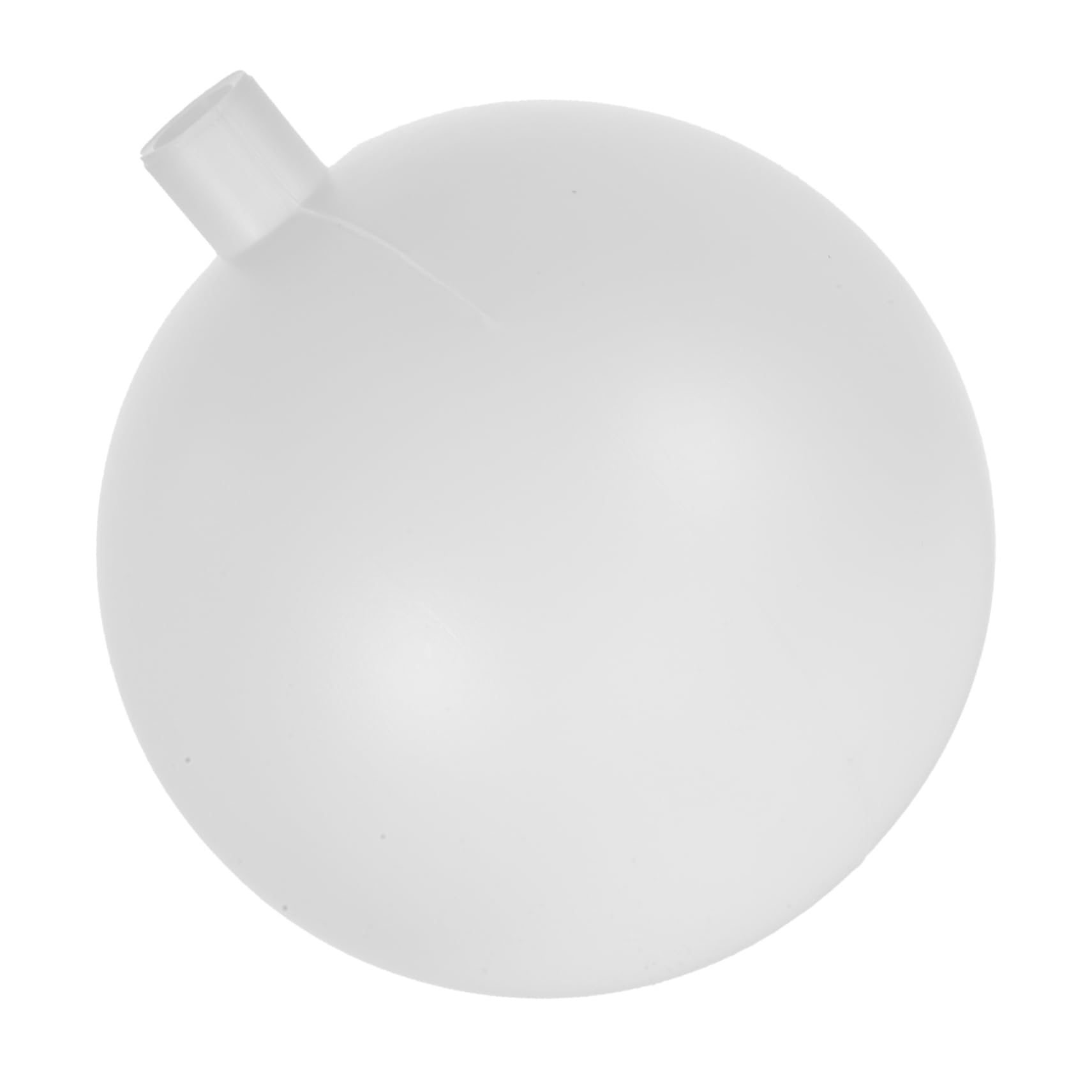Plastic Globe Lamp Shade G4 Socket 80mm White Lampshade