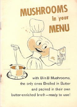 Paperback Mushrooms in Your Menu Book