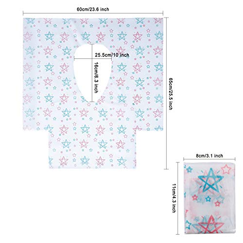 Einweg-Toilettensitzbezug Rutschfeste Wasserdicht WC-Sitz Toilettenpapier Pad für Erwachsener Kinder Schwangere Frau Reisen Krankenhaus 20 Stücke – Bild 3