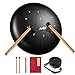 Moukey Mini Tongue Drum Steel Pan Drum 11 Notes 10 Inches Percussion with Padded Travel Bag