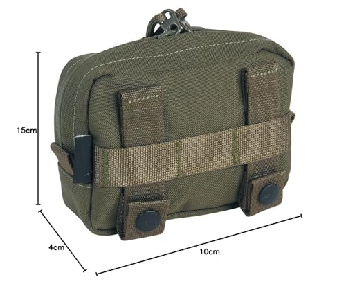 Tasmanian Tiger Unisex – torba TT Tac Pouch 4, oliwkowa, 10 x 15 x 4 cm
