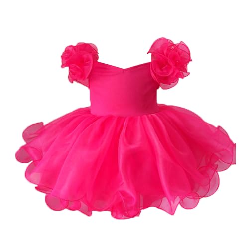 Jenniferwu EB053C Infant Toddler Baby Newborn Little Girl's Pageant Party Birthday Dress