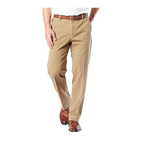 Dockers Men’s Classic Fit Workday Khaki Smart 360 FLEX Pants (Standard and Big & Tall)