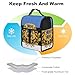 Estonian Coat of Arms Flag Insulated Lunch Cooler Bag Waterproof Lunch Box for Work Picnic Or Travel