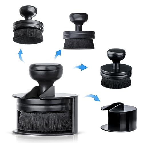 BABYSHEEP Car Tire Shine Applicator,Vegan Tire Shine Brush with Stand for Auto Detailing Cleaning Service (Black) - Image 5