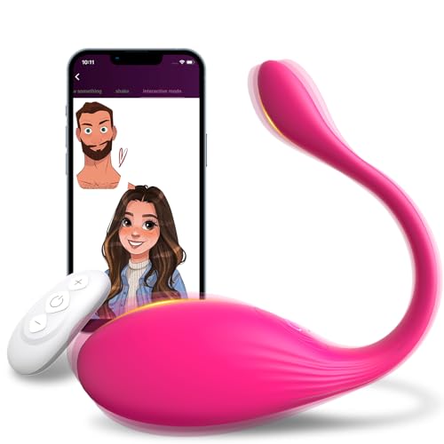 Vibrator Sex Toys with Remote & Phone Control Vibabrator for Women Powerful Vibrators with 9 Vibrating Modes Adult Sex Toy Panty Bullet Vibrator with Soft and Quiet Anal Sex Toyscouples for Couples