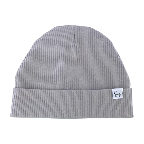 Image of Jersey Beanie Hat for Newborn Baby Boys Girls Silky Satin Lined Hats Bonnet Toddler Infant Little Kids Beanies Caps