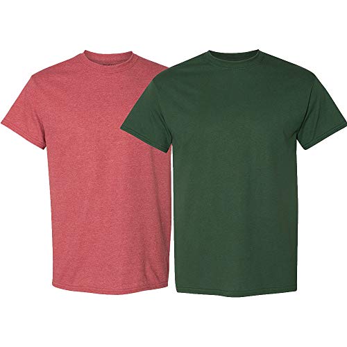 Image of Gildan Adult DryBlend Workwear T-Shirts with Pocket, 2-Pack