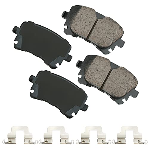 Akebono Ultra-Premium Ceramic Rear Disc Brake Pads, GREY by Akebono - Used condition - US$36.68