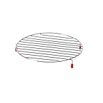 Sharp R742INW 2-in-1 Mikrowelle mit Grill / 25 L / 900 W / 1000 W / LED-Display / 8 Automatikprogramme / Gewichtgesteuertes Auftauen / Kindersicherung / Energiesparmodus / hoher Rost / silber – Bild 5