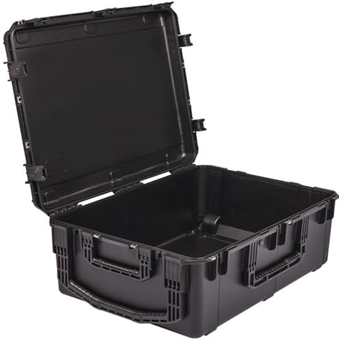 SKB Cases 3i-3424-12BE iSeries 3424-12 Case (Empty), Ultra High-strength Polypropylene Copolymer Resin, Resistant to Corrosion and Impact Damage, Molded-in Hinge, Trigger Latch System